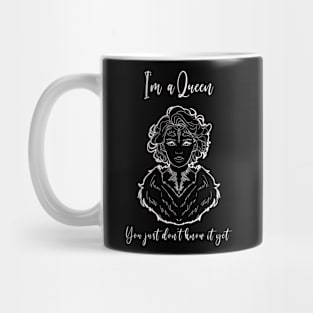 i´m a queen Mug